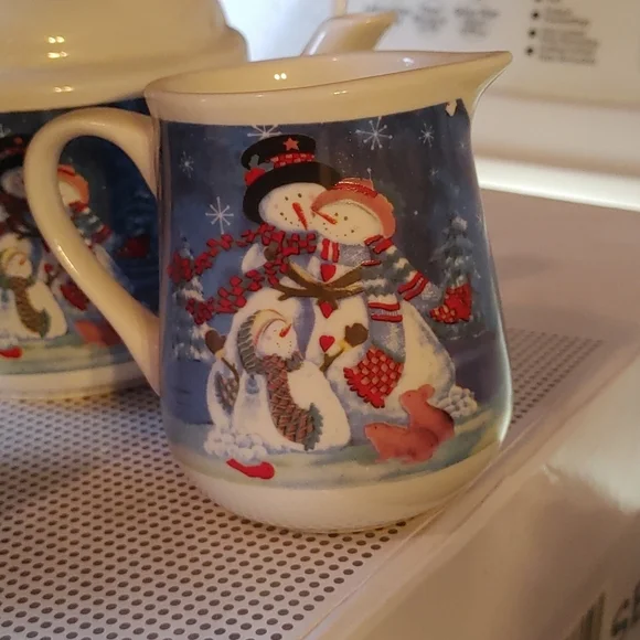 Winter tea set - Picture 5 of 7